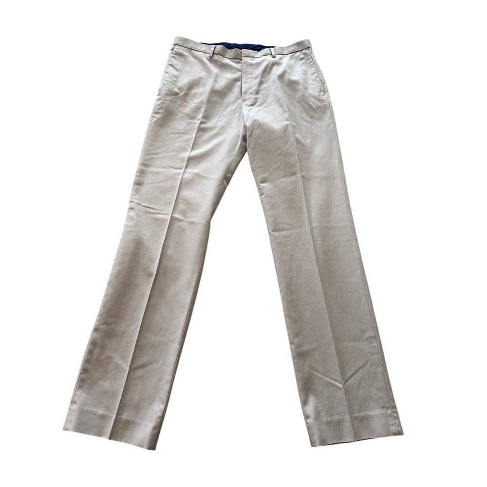 Banana Republic Non-Iron Modern Slim Fit Khaki Dress Pants Men's 34x34